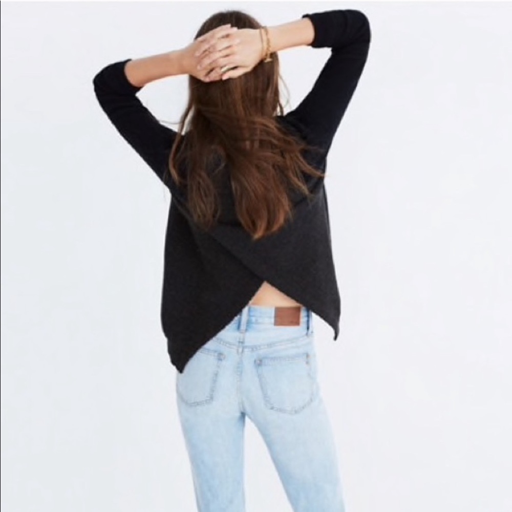 Cute Madewell Cross-Back Sweater